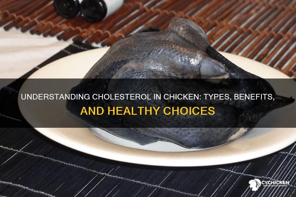 what kind of cholesterol is in chicken