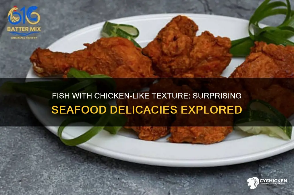 what kind of fish has a chicken texture