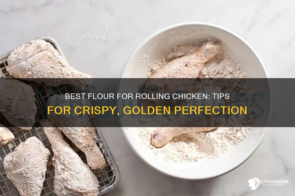 what kind of flour to roll chicken