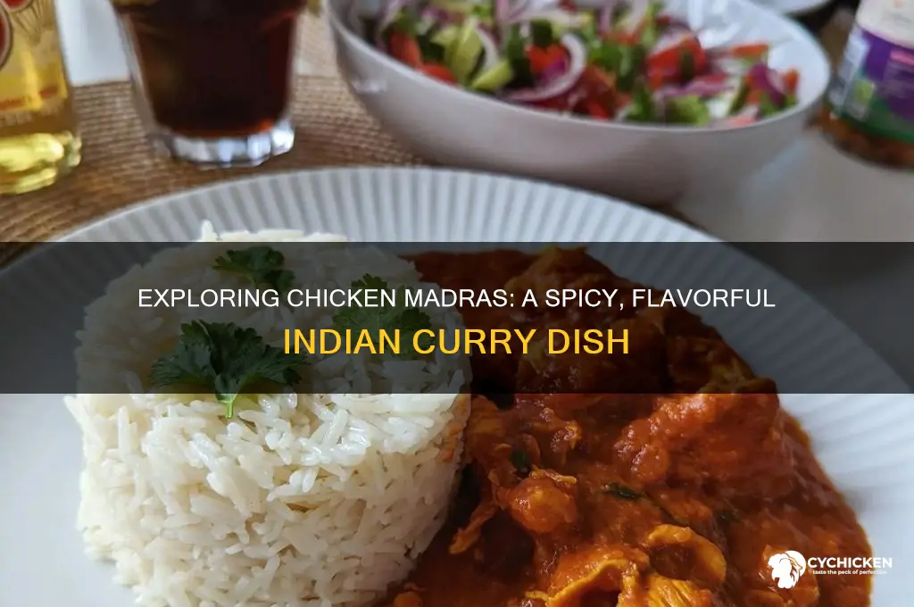 what kind of food is chicken madras