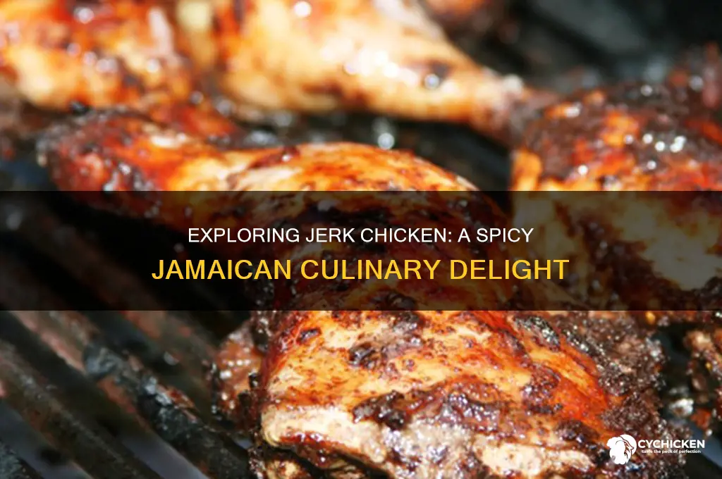 what kind of food is jerk chicken
