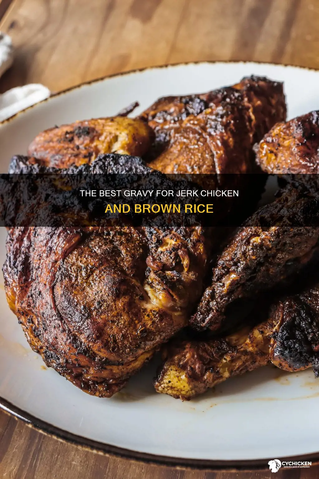 what kind of gravy order for jerk chicken brown stone