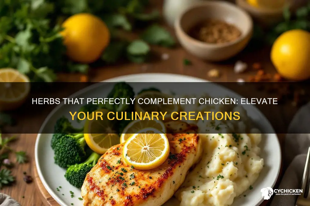what kind of herb goes well with chicken