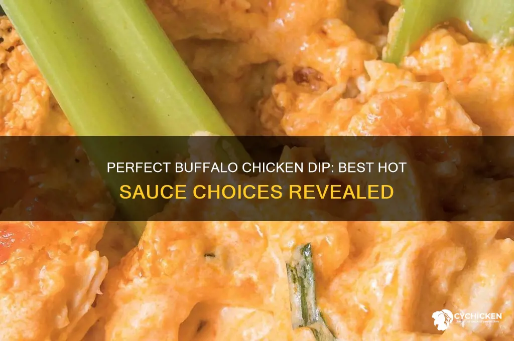 what kind of hot sauce for buffalo chicken dip