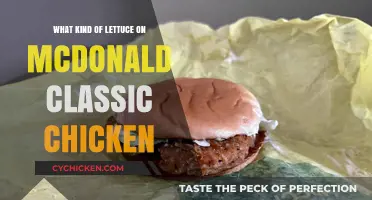 McDonald's Classic Chicken: Unveiling the Lettuce in Your Favorite Sandwich