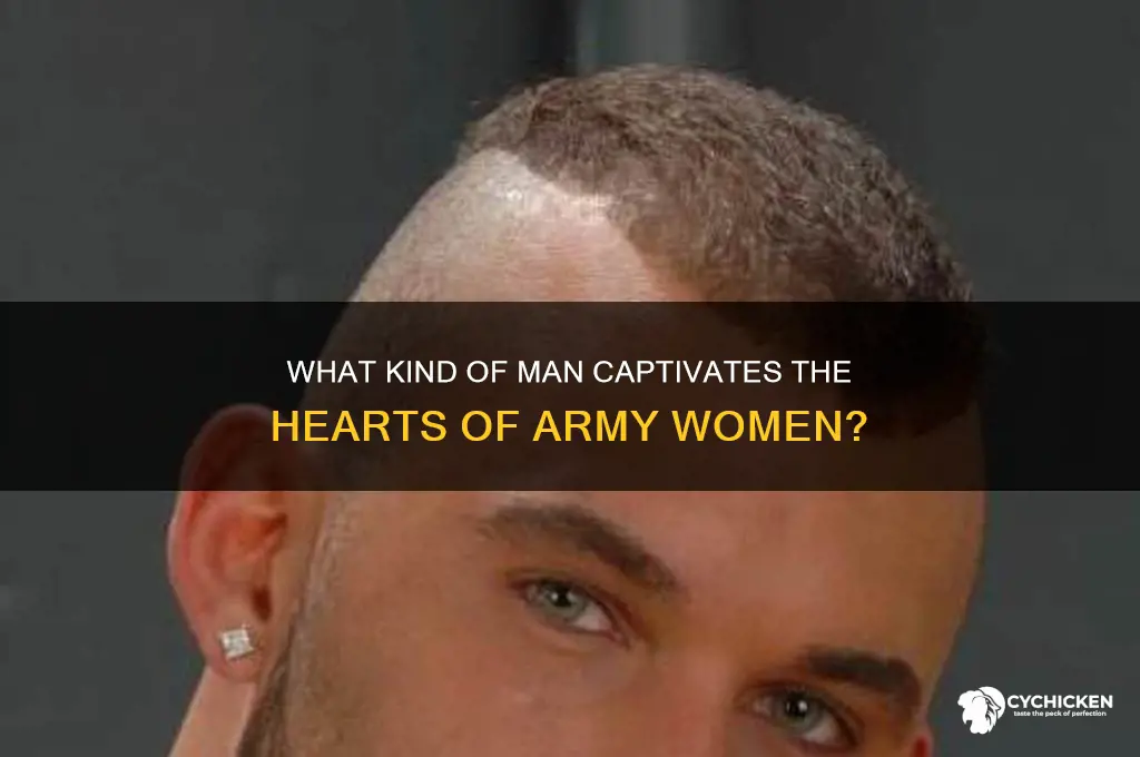 what kind of man do army chicks likem