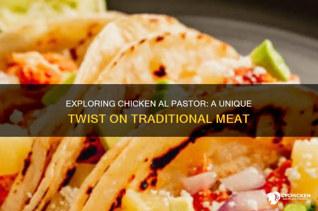 what kind of meat is chicken al pastor