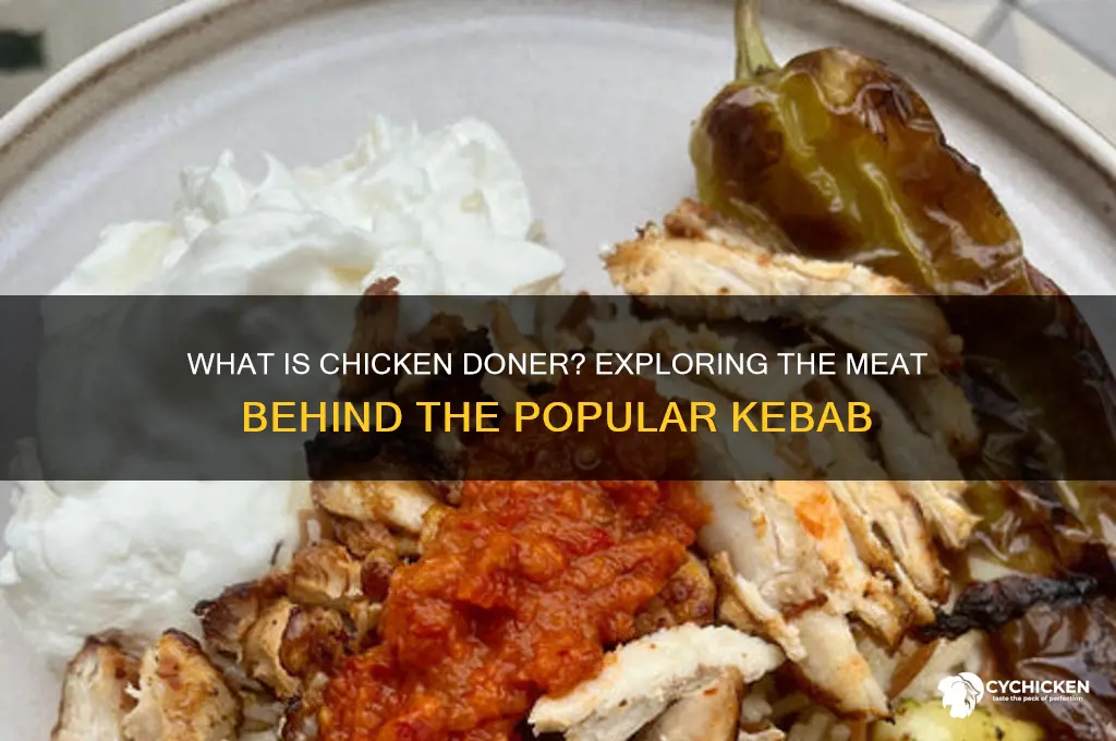 what kind of meat is chicken doner
