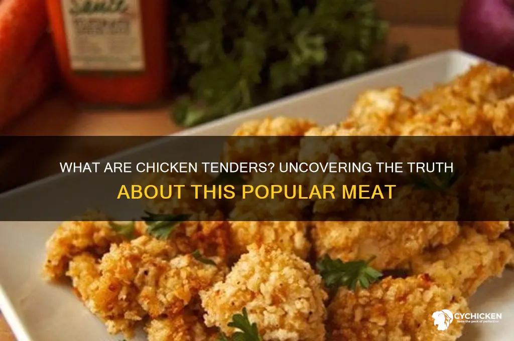 what kind of meat is chicken tenders