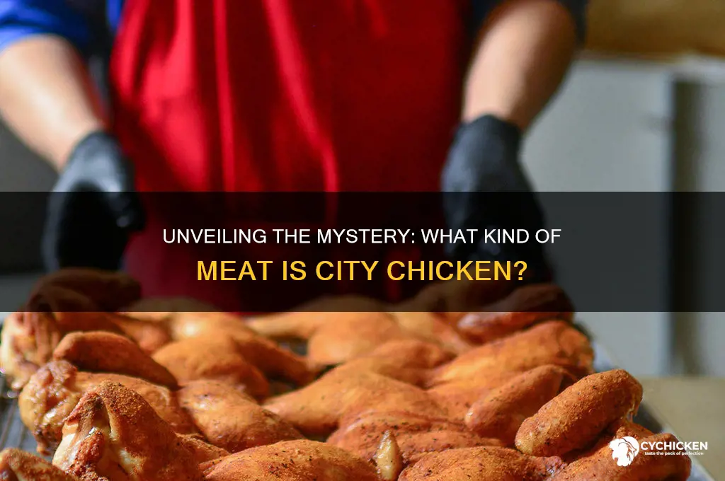what kind of meat is city chicken