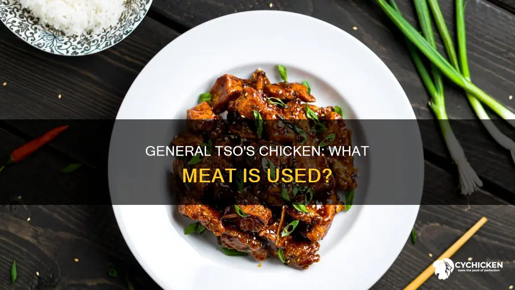 what kind of meat is in general tso