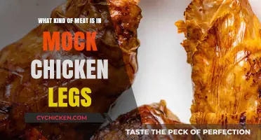 The Mystery Meat in Mock Chicken Legs
