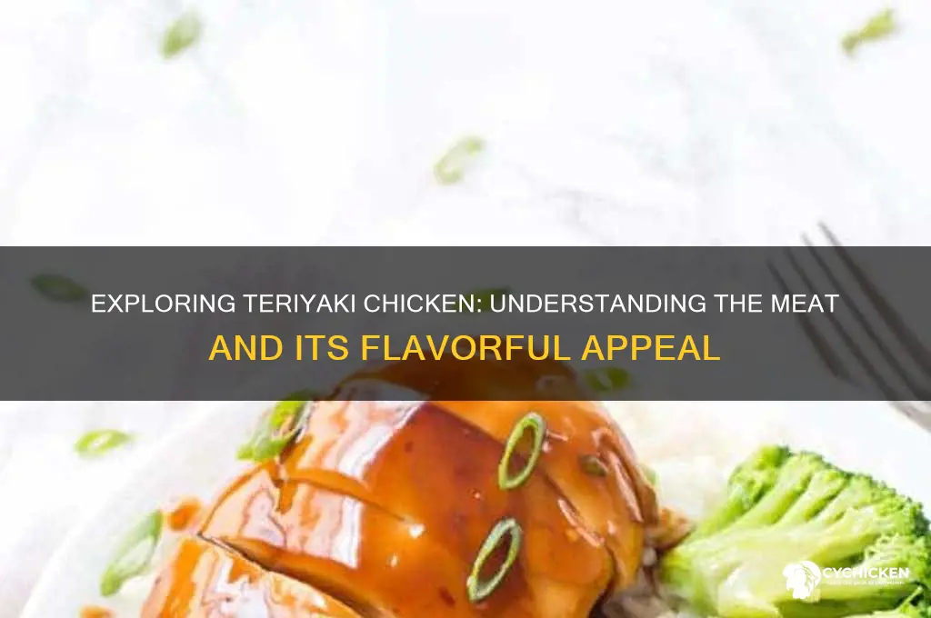 what kind of meat is teriyaki chicken