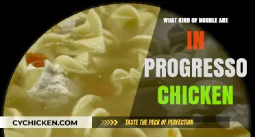 Discover the Noodle Type in Progresso Chicken Soup: A Guide