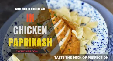Exploring the Noodle Options in Authentic Chicken Paprikash Recipes