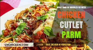 Chicken Cutlet Parm: Best Noodle Pairings
