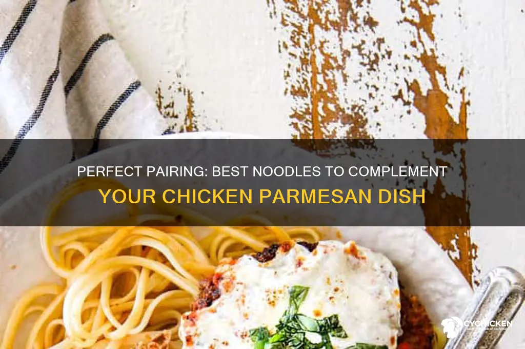 what kind of noodles go with chicken parmesan