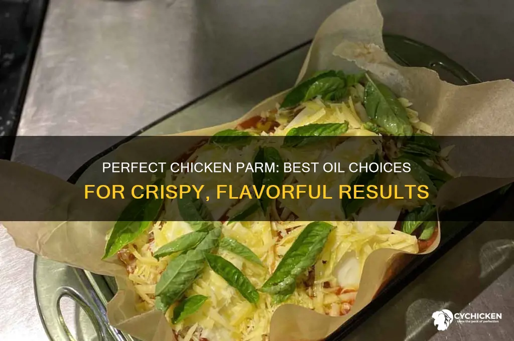 what kind of oil for chicken parm
