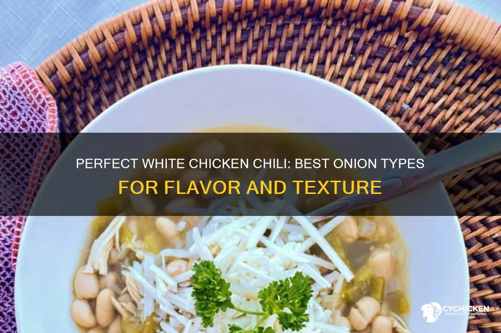 what kind of onion for white chicken chili