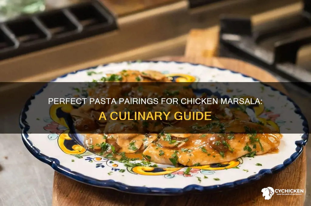 what kind of pasta with chicken marsala