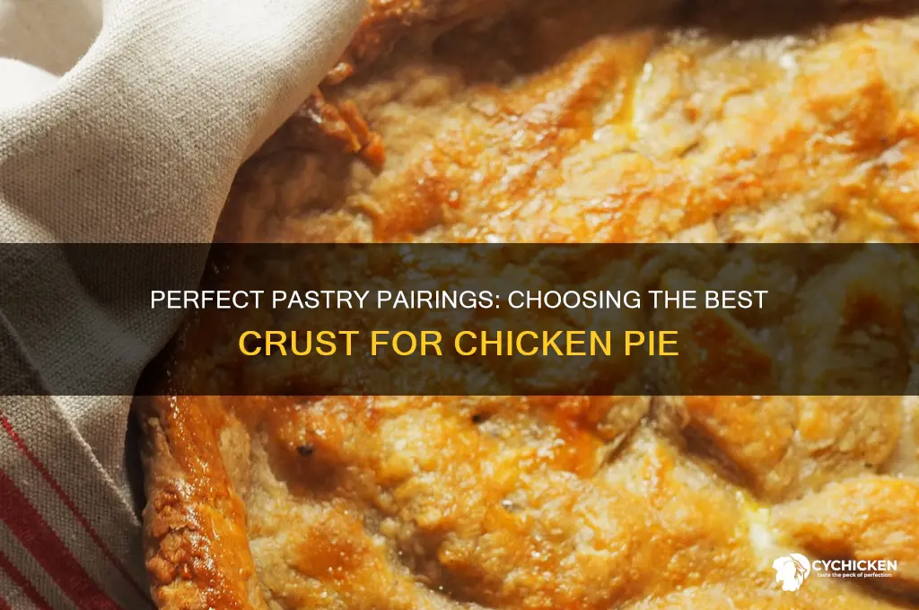 what kind of pastry for chicken pie