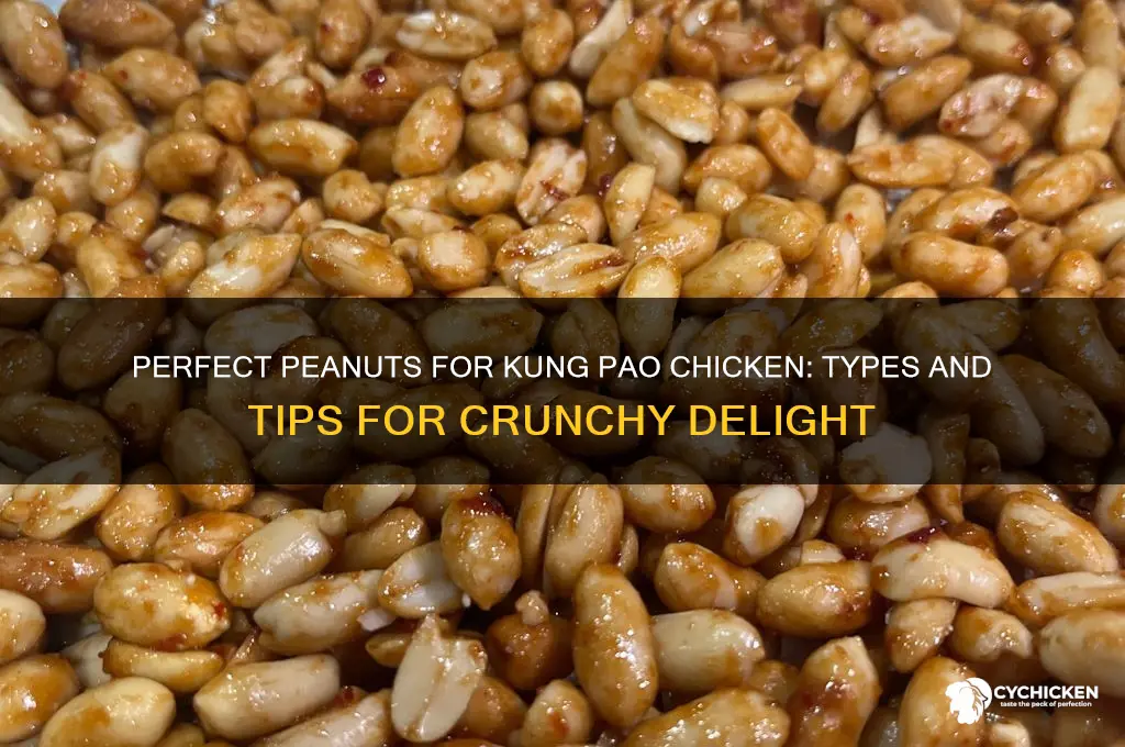 what kind of peanuts for kung pao chicken