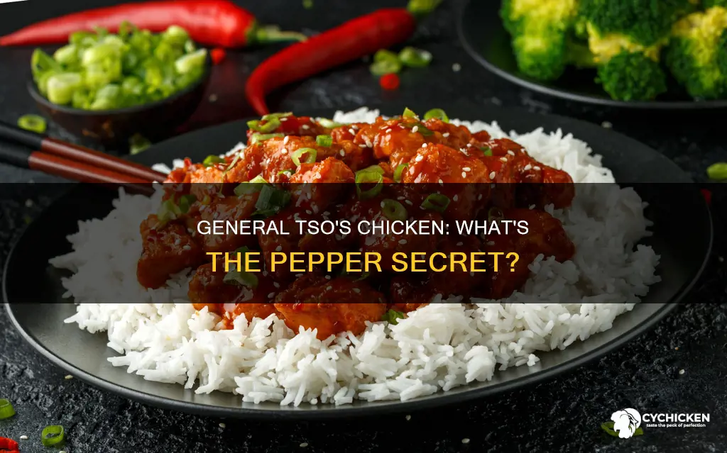 what kind of pepper arw in general tso chicken