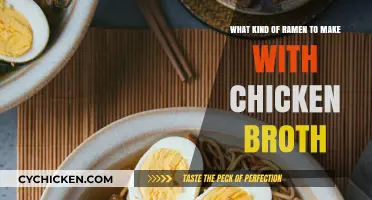 Savory Chicken Broth Ramen: A Flavorful Twist on a Classic Dish