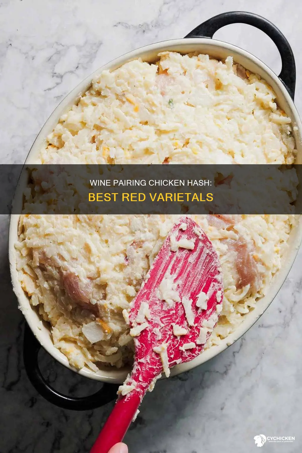 what kind of red to have with chicken hash