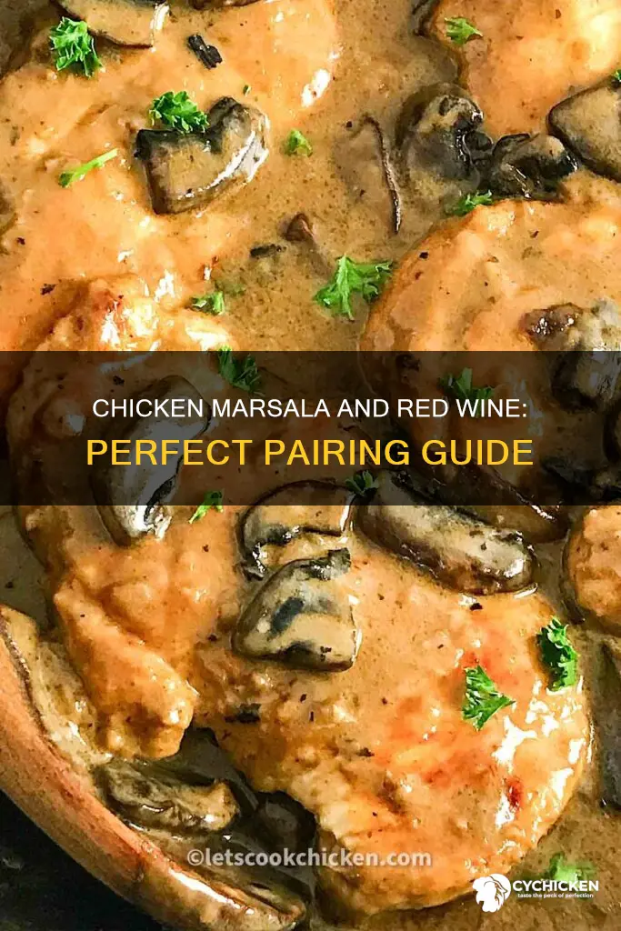 what kind of red wine goes with chicken marsala