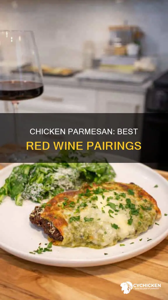 what kind of red wine goes with chicken parmesan