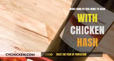 Chicken Hash and Red Wine: A Perfect Pairing