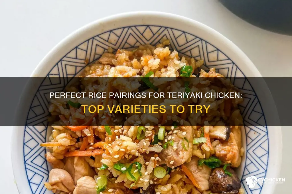 what kind of rice for teriyaki chicken