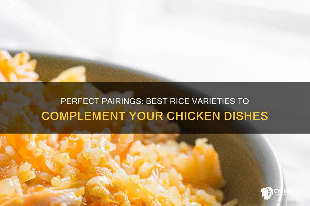 what kind of rice goes with chicken