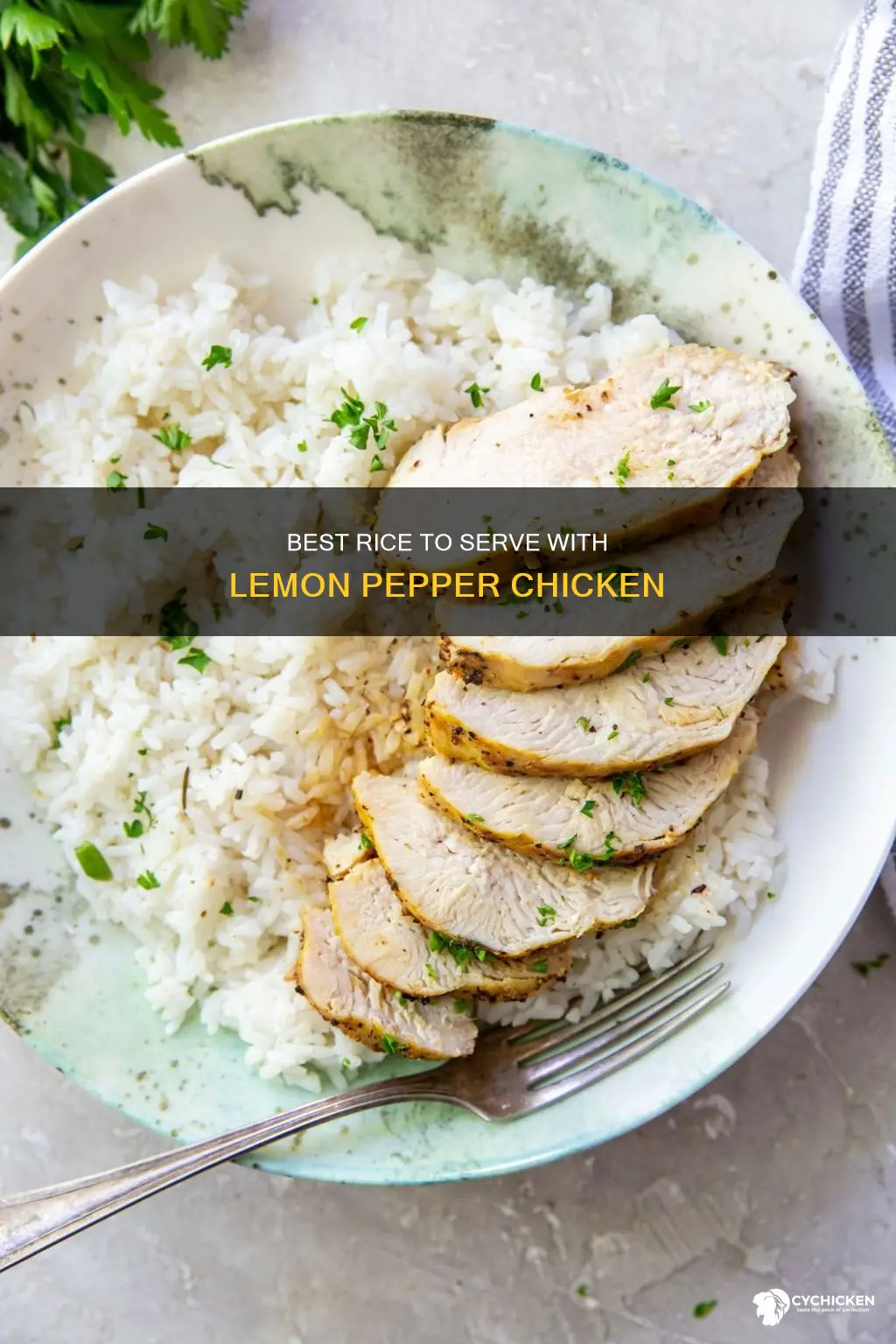 what kind of rice goes with lemon pepper chicken