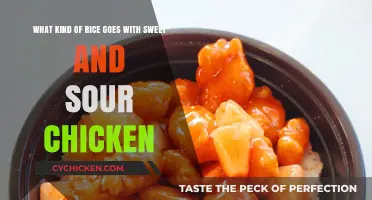Best Rice to Serve with Sweet and Sour Chicken