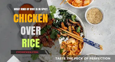 The Perfect Rice for Spicy Chicken Over Rice