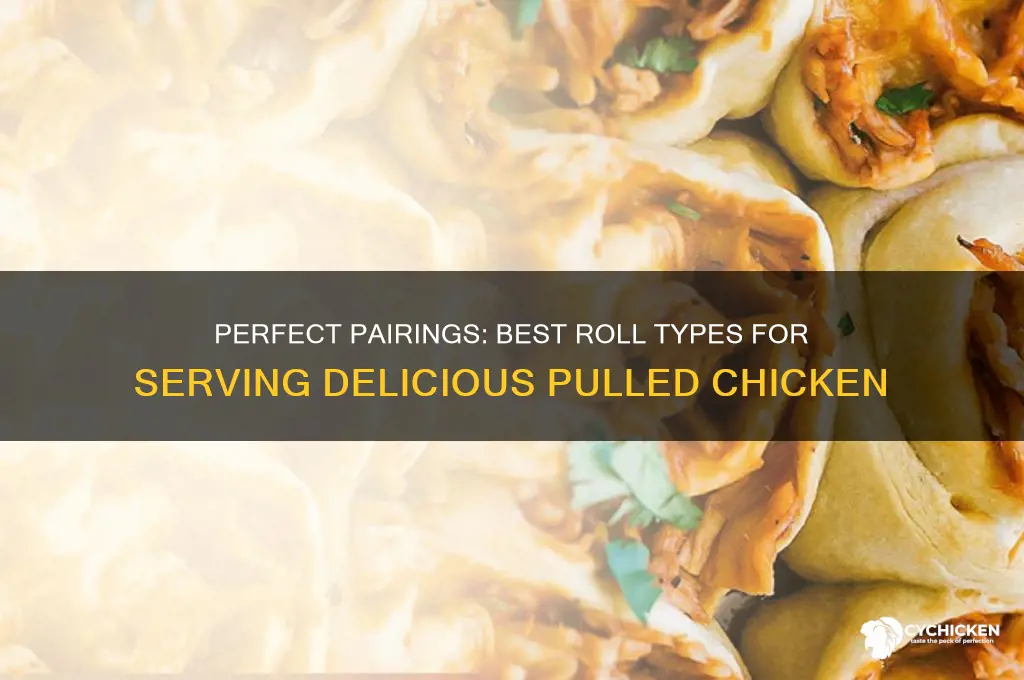 what kind of rolls for pulled chicken