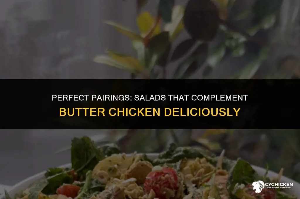 what kind of salad goes with butter chicken