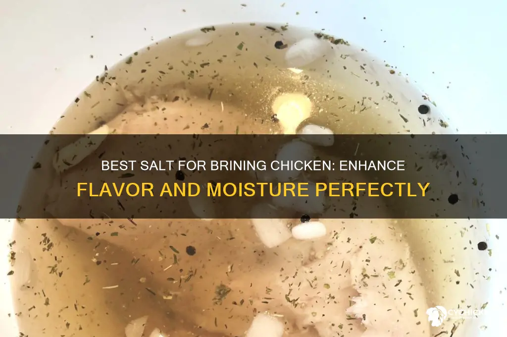 what kind of salt to brine chicken
