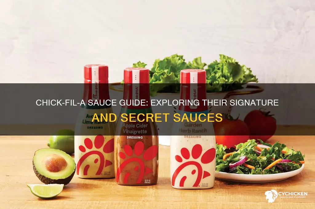 what kind of sauce does chick fil a have