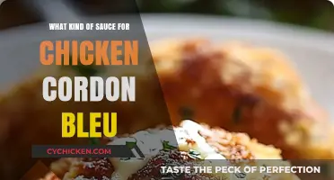Perfect Pairings: Best Sauces to Elevate Your Chicken Cordon Bleu