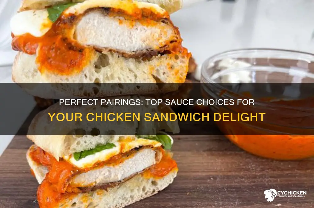 what kind of sauce goes on chicken sandwich
