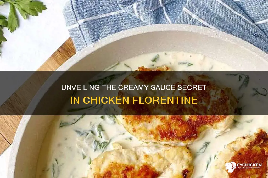 what kind of sauce is in chicken florentine