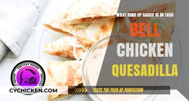 Taco Bell's Chicken Quesadilla Sauce: Unveiling the Creamy Mystery Inside