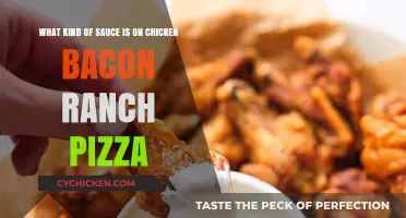 Chicken Bacon Ranch Pizza Sauce: Unveiling the Creamy, Tangy Topping