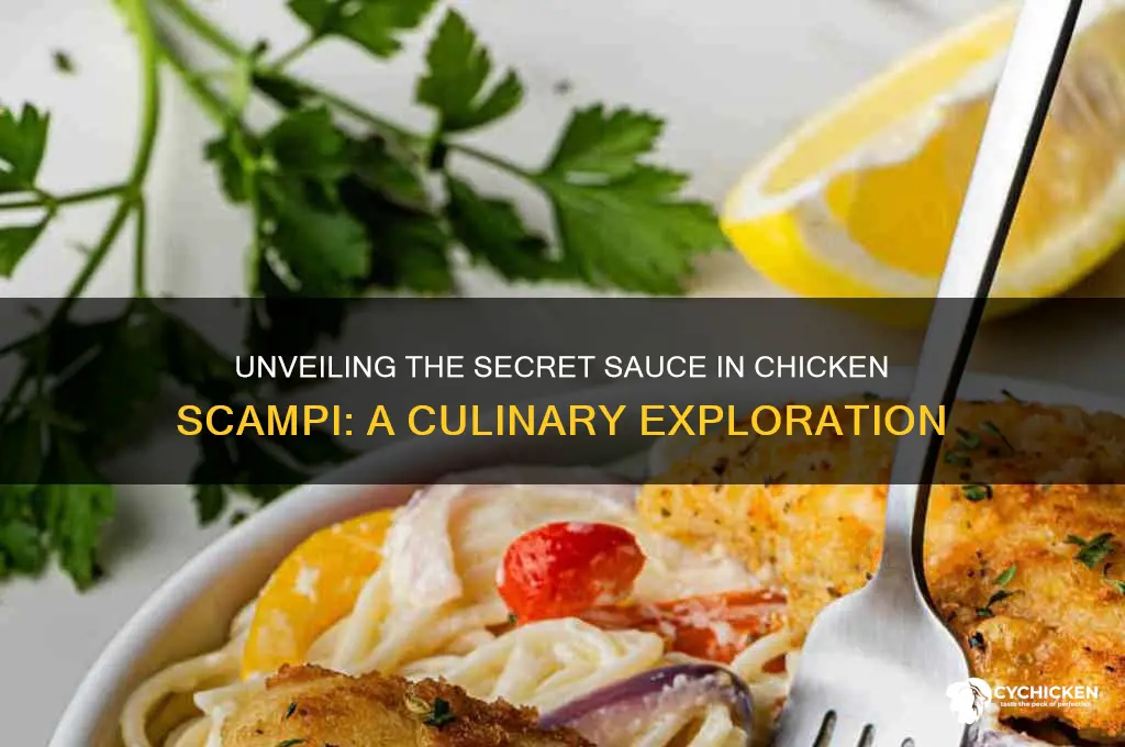 what kind of sauce is on chicken scampi