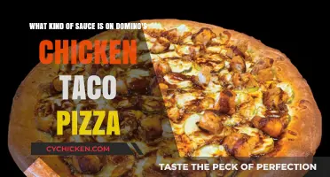 Domino's Chicken Taco Pizza Sauce: Unveiling the Flavorful Topping
