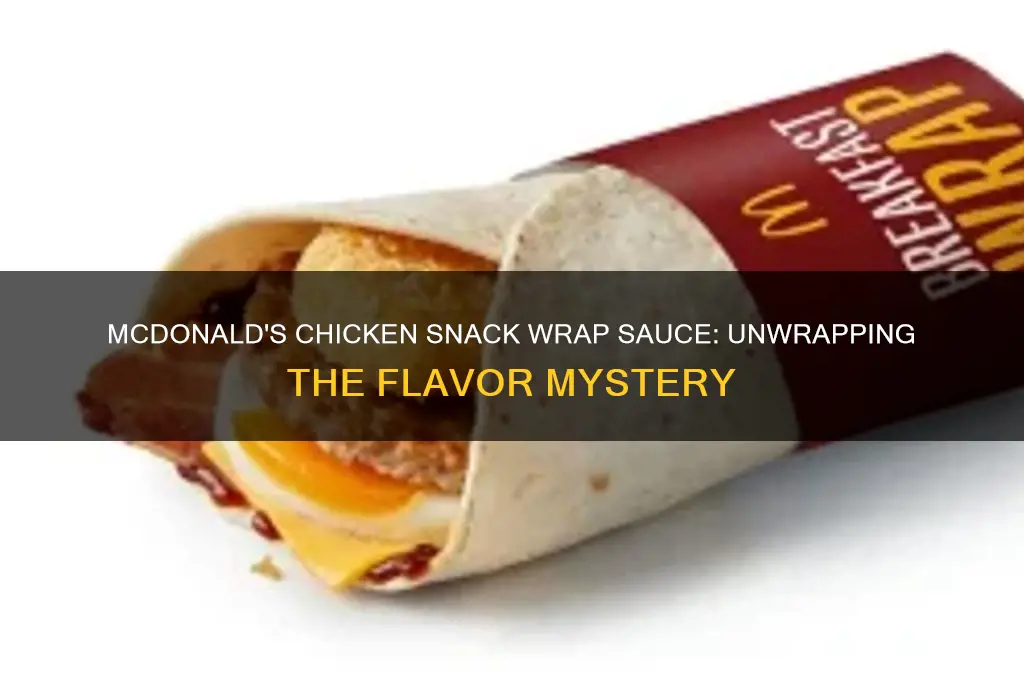 what kind of sauce is on mcdonald
