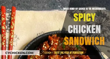 McDonald's Spicy Chicken Sandwich Sauce: A Fiery Mystery Unveiled